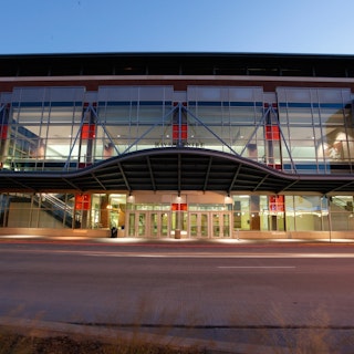 Exterior of the Saint Paul RiverCentre, an event venue in Saint Paul, MN